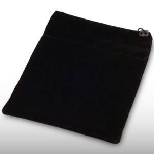  SAMSUNG P7100 GALAXY TAB 10.1 BLACK SOFT CLOTH POUCH CASE 