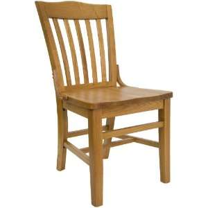  School House Chair with Wild Cherry Finish