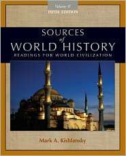 Sources of World History, Volume II, (0495913189), Mark A. Kishlansky 