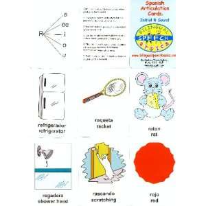  Spanish Articulation Cards   Initial R Sound Toys & Games