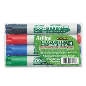 Artline Products   Artline   ECO Green Dry Erase Marker, 4/Pack   Sold 
