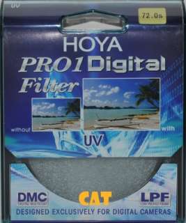 HOYA 72mm 72 PRO1D PRO1 D Digital UV Filter  