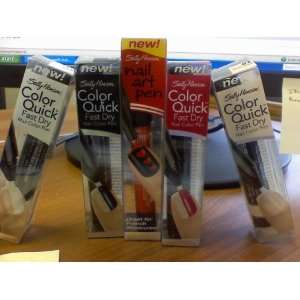  LOT OF 5 BRAND NEW SEALED SALLY HANSEN COLOR QUICK FAST 