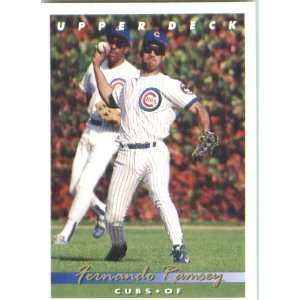  1993 Upper Deck # 382 Fernando Ramsey Chicago Cubs 