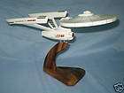 Star trek USS Enterprise NCC 1701 Replica Wood model 19 long  