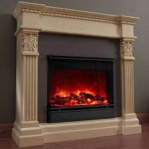  The Herod Ornate Ventless Electric Indoor Fireplace 