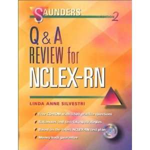  Saunders Q&A Review for NCLEX RN (Book with CD ROM for 