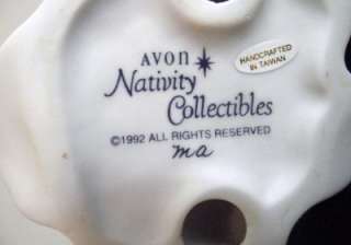 Avon Nativity Angel Gabriel Porcelain Figurine 1992  
