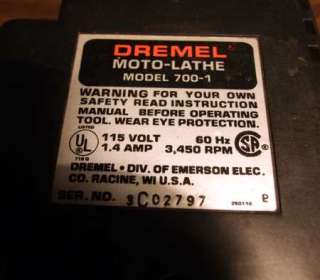 Dremel Mini Lathe with Tools, Accessories and Speed Control  