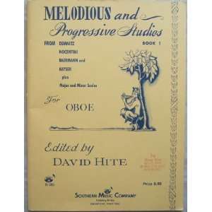   Melodious and Progressive Studies for Oboe (Book 1) David Hite Books