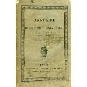  Annuaire Historique Universel pour 1820 C.L. Lesur Books