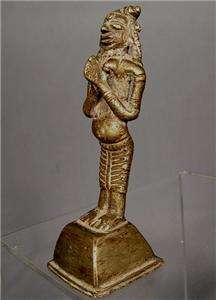 Antique Indian Hindu Bronze Deity Sculpture India  