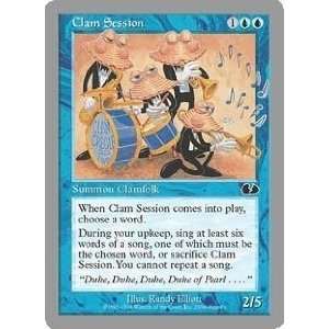   Clam Session (Magic the Gathering  Unglued #20 Common) Toys & Games