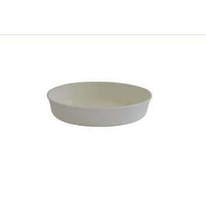   Plastic Plate #3 White to Decorative Pots #3 and #1a