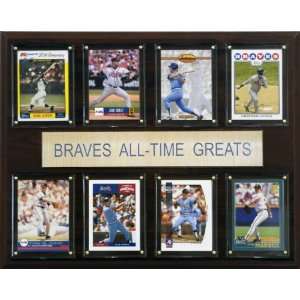  MLB Atlanta Braves All Time Greats Plaque Sports 