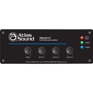  Atlas Sound TSD DA13 Distribution Amplifier Electronics