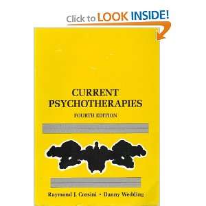  CURRENT PSYCHOTHERAPIES RAYMOND J. CORSINI Books