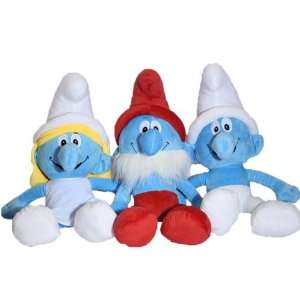   Smurfs Family 16INCH Kids Bean Bag Stuffed Plush Doll Toy Toys