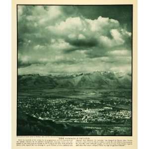 1932 Print Nitrogen Foothills Andes Santiago Chile Art 