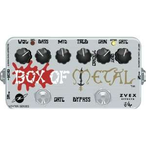  ZVex Vexter Box of Metal Distortion Guitar Effects Pedal 
