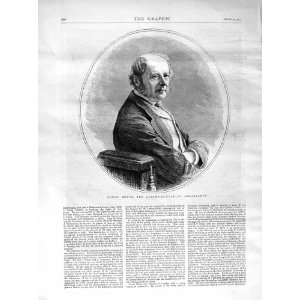  1872 Count Beust. Austro Hungarian Ambassador Portrait 