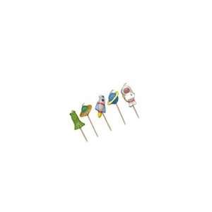  Lovely Chubblies Space Birthday Candles  Pack of 5