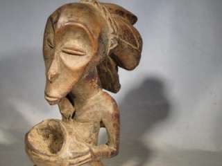 Africa_Congo: Luba statuette #248 tribal african art  