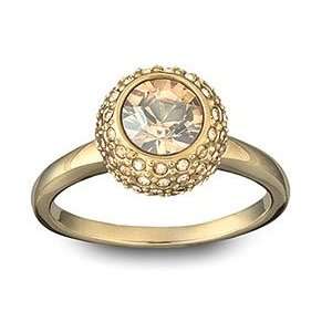  Swarovski Flirt Ring, gold plated Jewelry