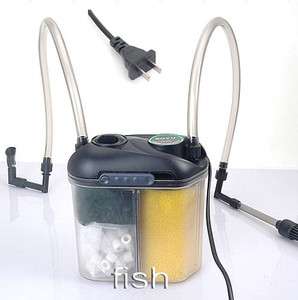Mini Aquarium Fish Tank External Powerful Filter Canister 110 120V 5 