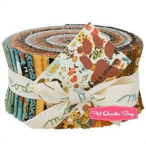  Max & Whiskers Jelly Roll   Basic Grey for Moda Fabrics 