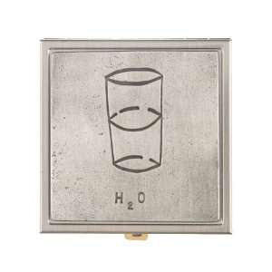  H20 Pewter Pill Box 
