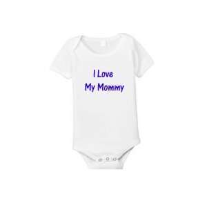  Baby Infant I Love My Mommy Onesie Size Newborn 