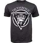 Dethrone Royalty The Order TShirt   Charcoal Heather (UFC) (MMA)