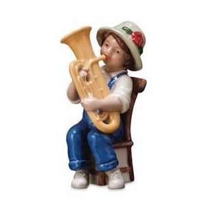  Bing & Grondahl Figurine, Girl with Tuba