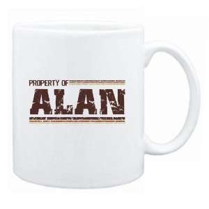  New  Property Of Alan Retro  Mug Name