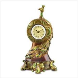  Peacock Clock