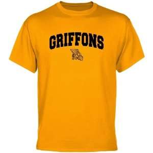 Missouri Western State Griffons Gold Logo Arch T shirt  