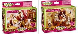Calico Critters Country Dining Bedroom House Furniture  