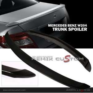  08 12 Mercedes Benz C Class W204 Trunk Duck Spoiler Wing 