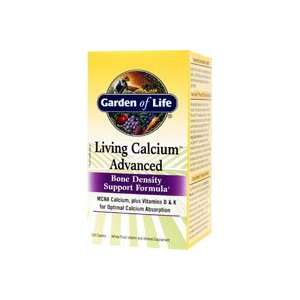  Garden of Life Living Calcium Advanced 120 Caplets Health 