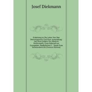   (German Edition) (9785875610028) Josef Diekmann Books
