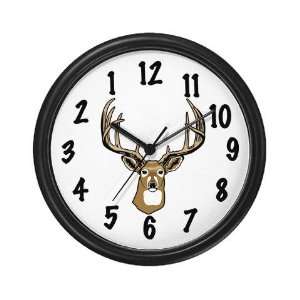  Backwards Deer Clock Humor Wall Clock by 