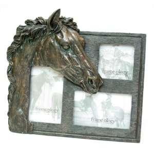    Faux Bronze Horse Frame Shannon BACKORDERED 