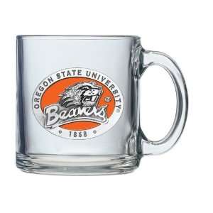  Oregon State University Glass Coffee Mug: Home & Kitchen