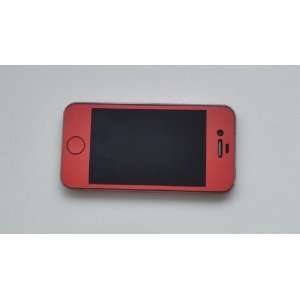   Anti Bacterial Red Full Body Skin Kit: Cell Phones & Accessories