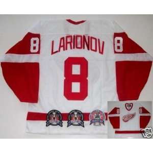  IGOR LARIONOV Detroit Red Wings STANLEY CUP JERSEY CCM 