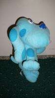 Blues Clues Sing Along w Blue Plush Stuffed Doll Toy Nick Jr  