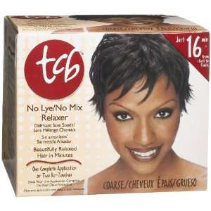  TCB No Lye, No Mix Relaxer Kit, Coarse: Beauty