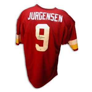 Sonny Jurgensen Autographed Uniform   Throwback  Sports 