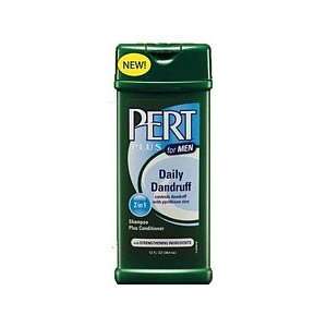 Pert Plus For Men Daily Dandruff 2 in 1 Shampoo Plus Conditioner 12oz
